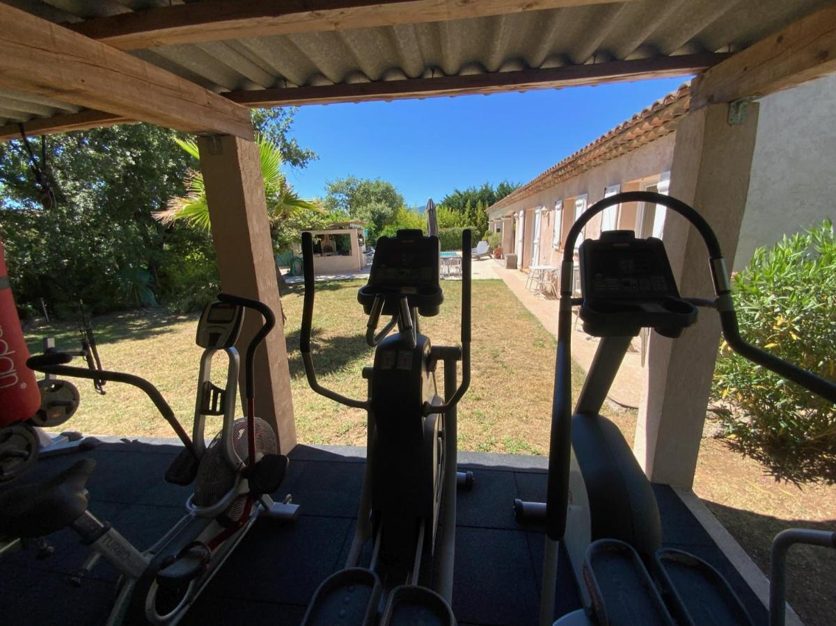 Villa Climatisee, Piscine Privee Chauffee, Fitness Proche Cannes, Frejus, St Raphael, Grasse Montauroux Exterior foto